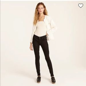 J. Crew 8” Toothpick Jeans in black CURRENT STYLE AT JCREW New style